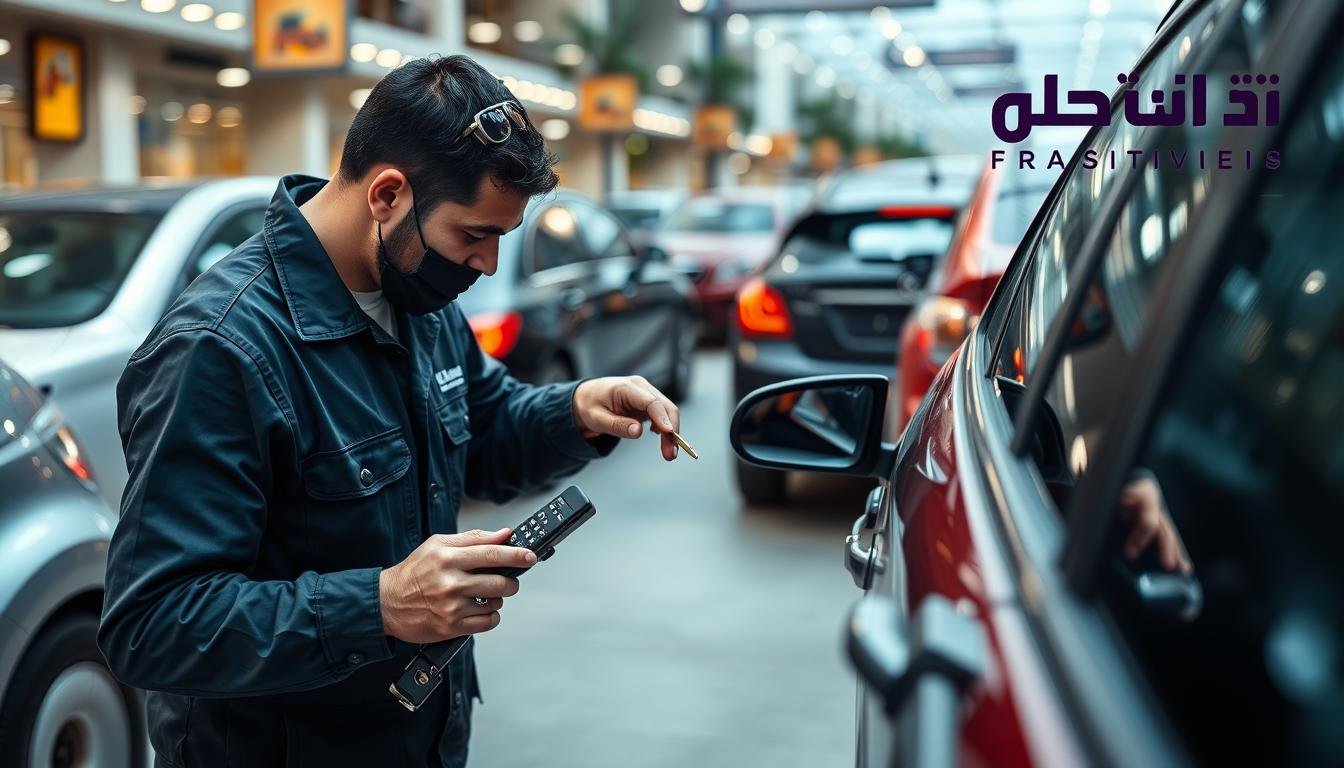 خدمة استبدال أقفال سيارات